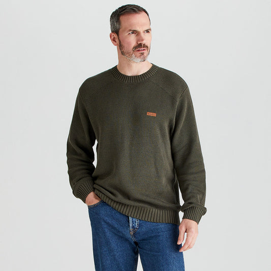 Men’s Journeyman Knit Jumper Moss