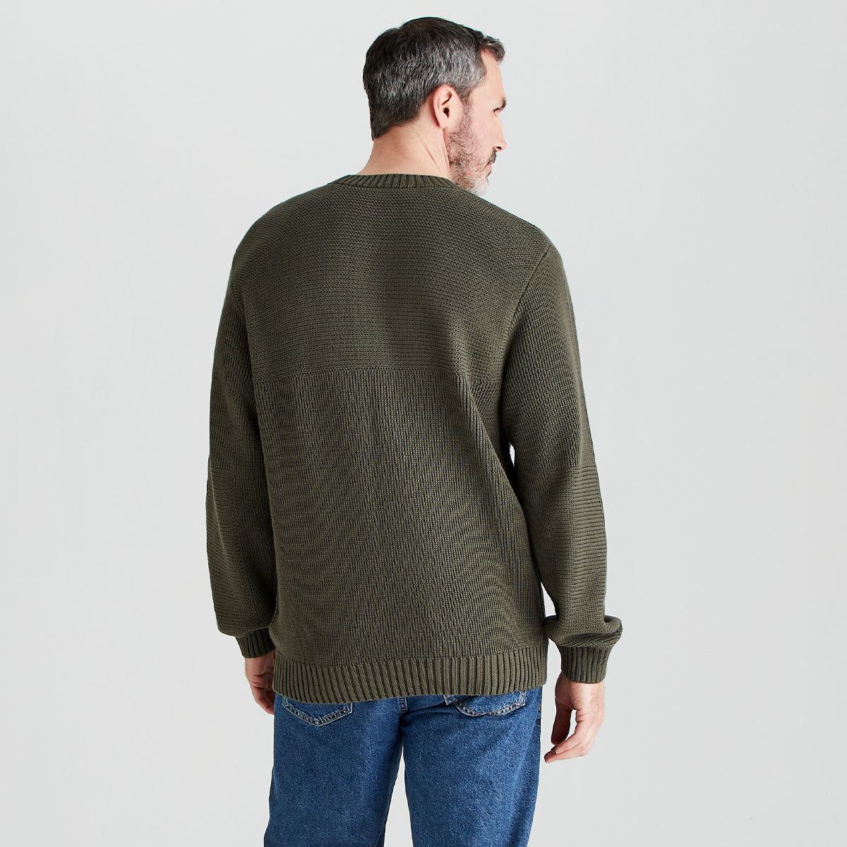 Men’s Journeyman Knit Jumper Moss
