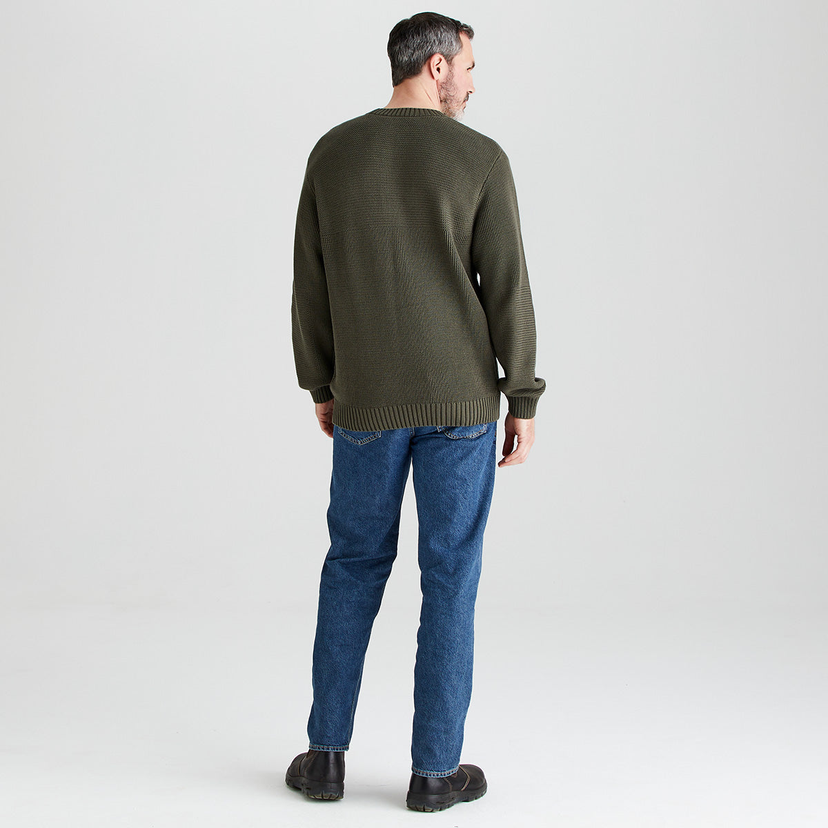 Men’s Journeyman Knit Jumper Moss