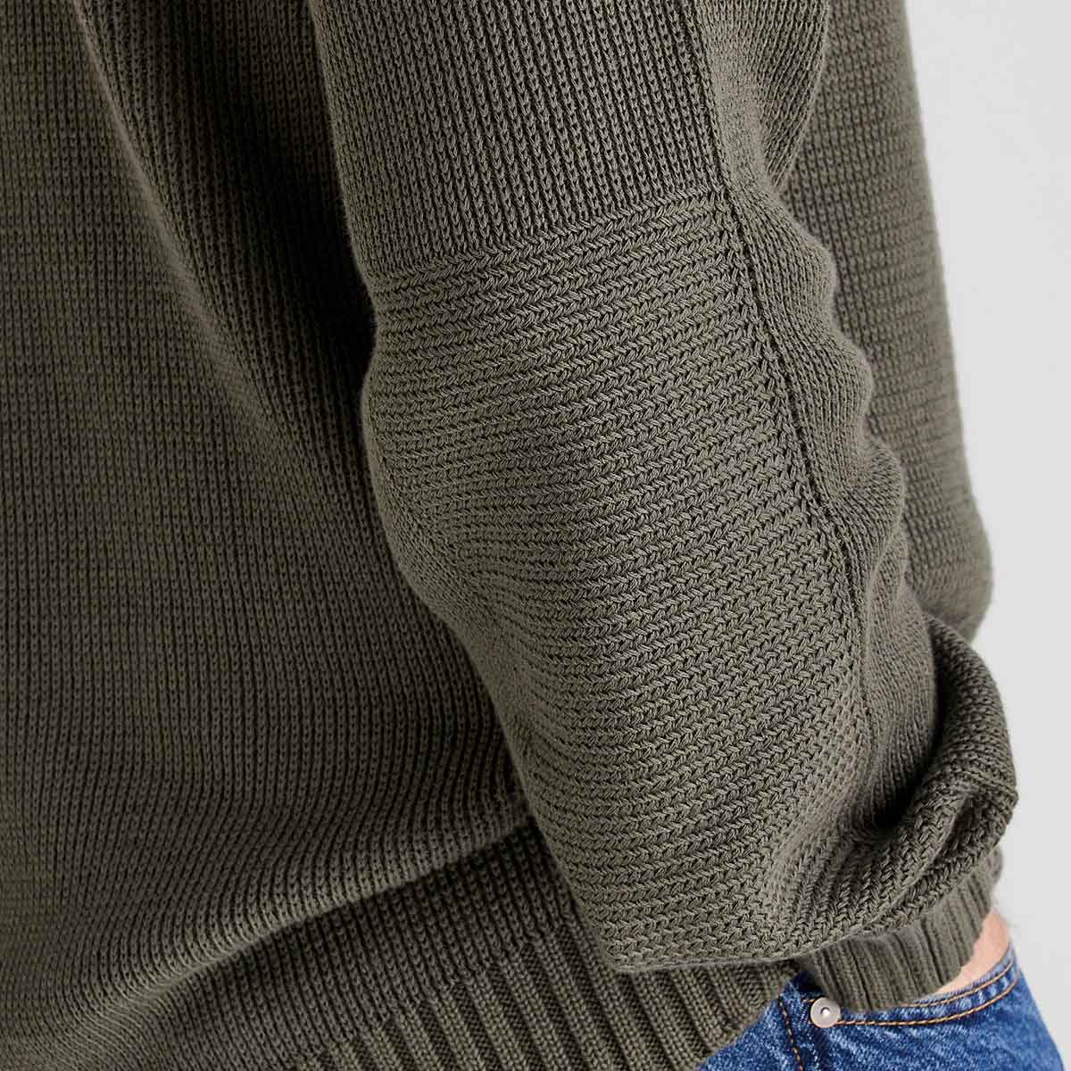Men’s Journeyman Knit Jumper Moss