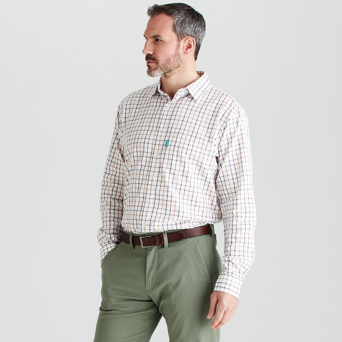 Men’s Sedgebrook Shirt Sienna/Nutmeg/Moss