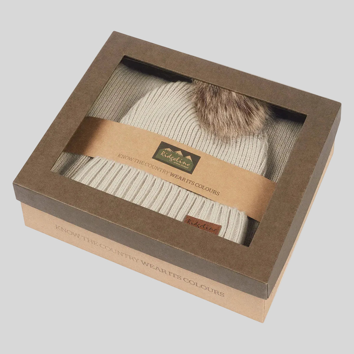 Baltic Hat & Scarf Set Sand