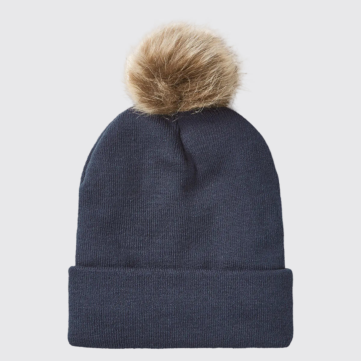 Heritage Fine Knit Bobble Hat Tarn
