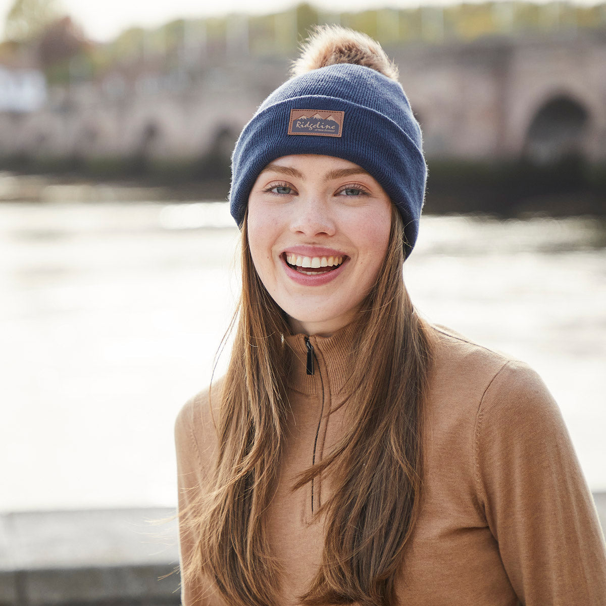 Heritage Fine Knit Bobble Hat Tarn