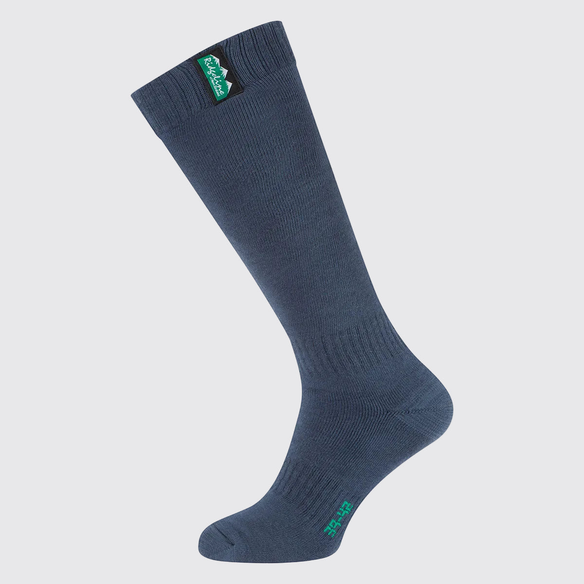 Unisex Cotton Work Socks Full Length Navy Multi 36