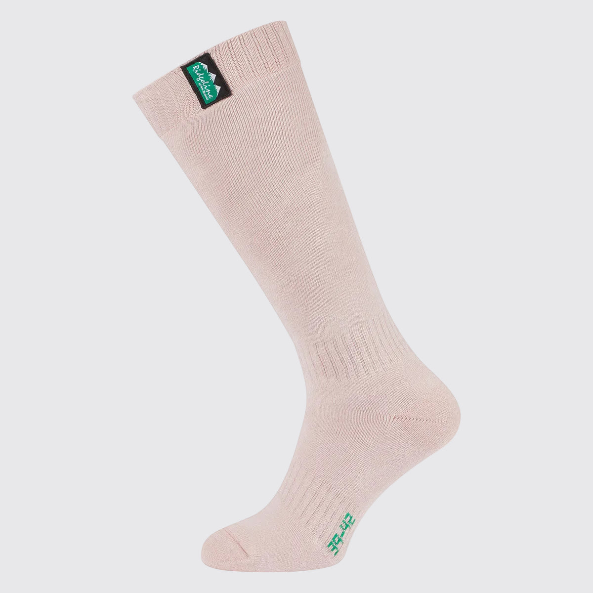 Unisex Cotton Work Socks Full Length Oxblood