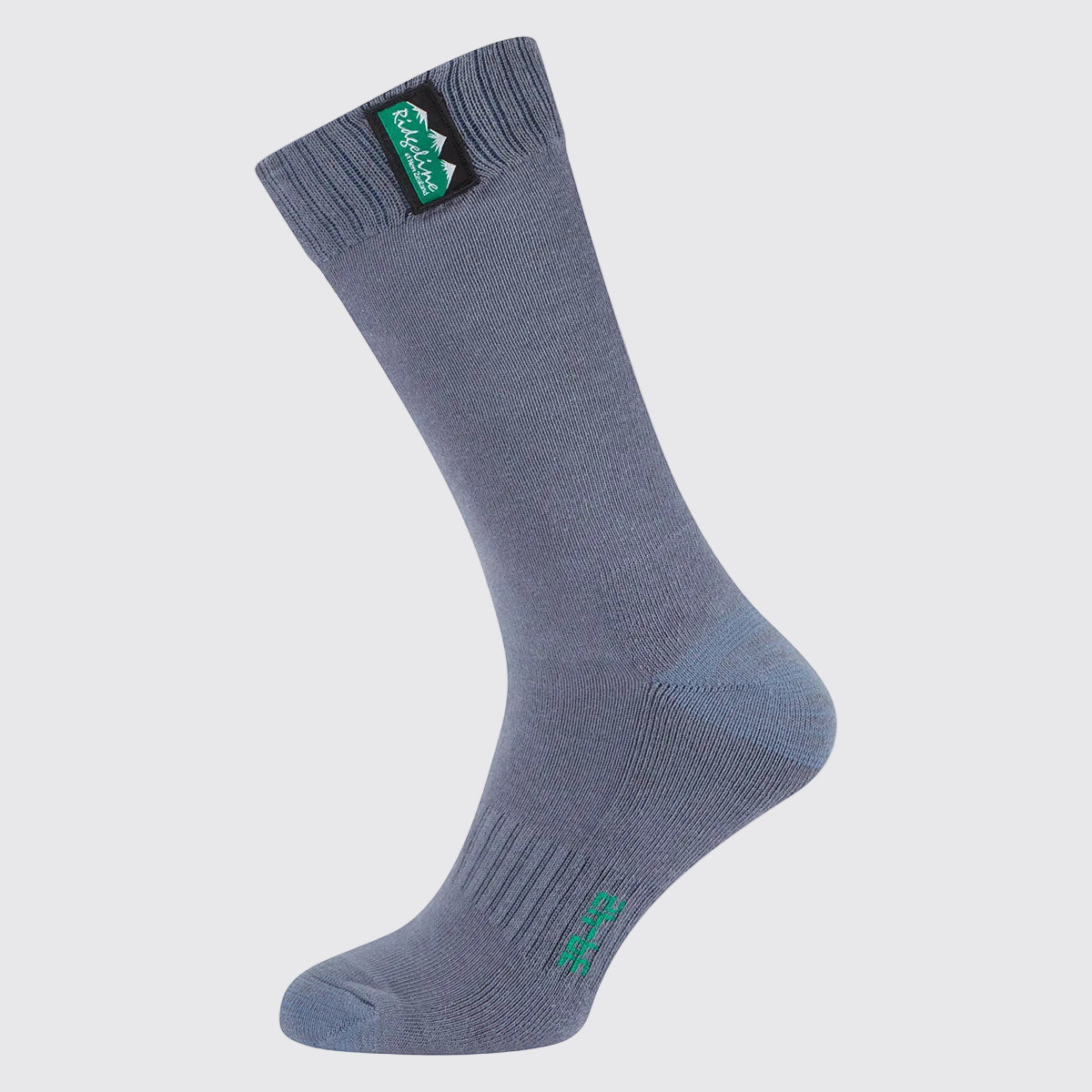 Unisex Cotton Work Socks Mid Length Navy Multi 36-