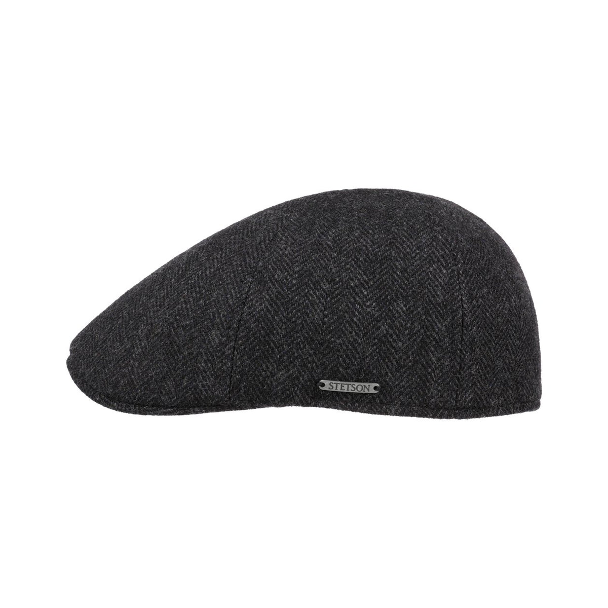 Texas Wool Herringbone Black/Grey