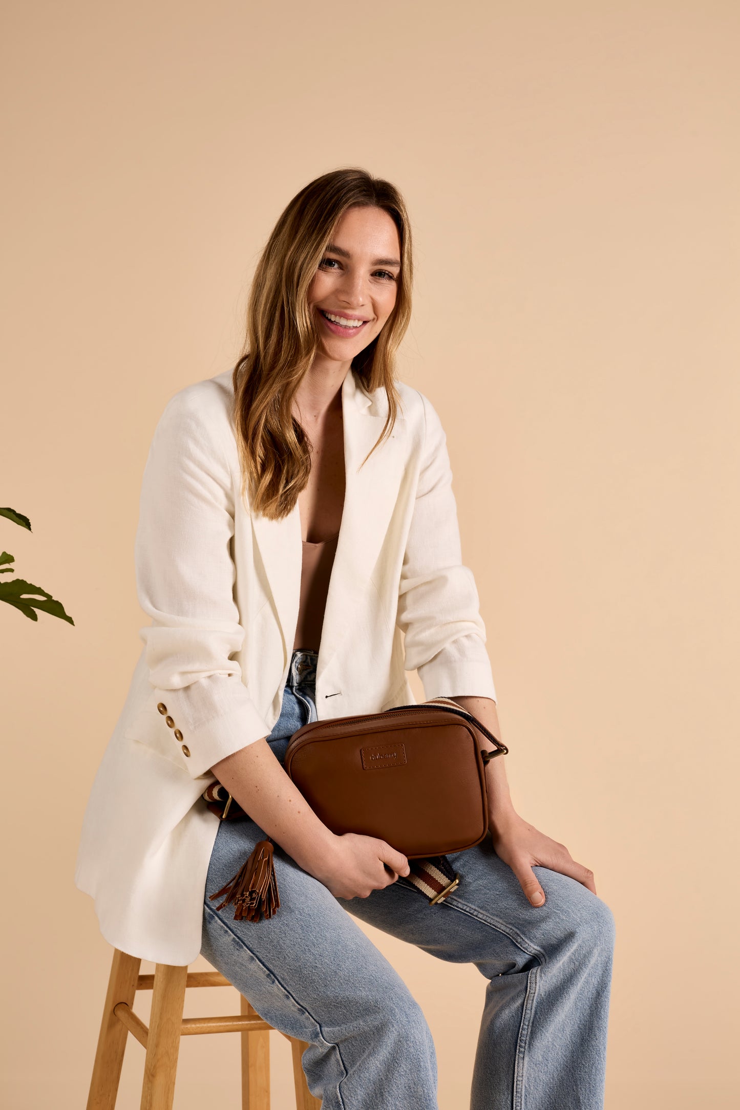 Rostrevor Ladies Cross Body Bag - Caramel