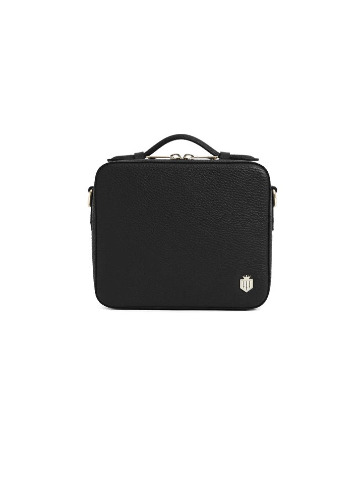 Ex Display The Buckingham Women's Crossbody Bag - Black Leather