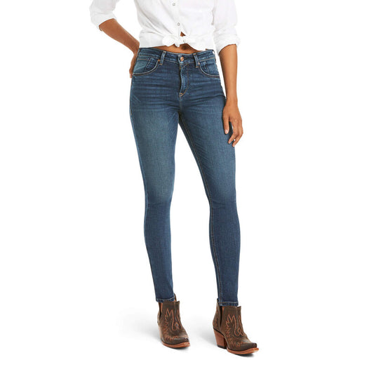 Premium High Rise Skinny Jean Asmu Ocean