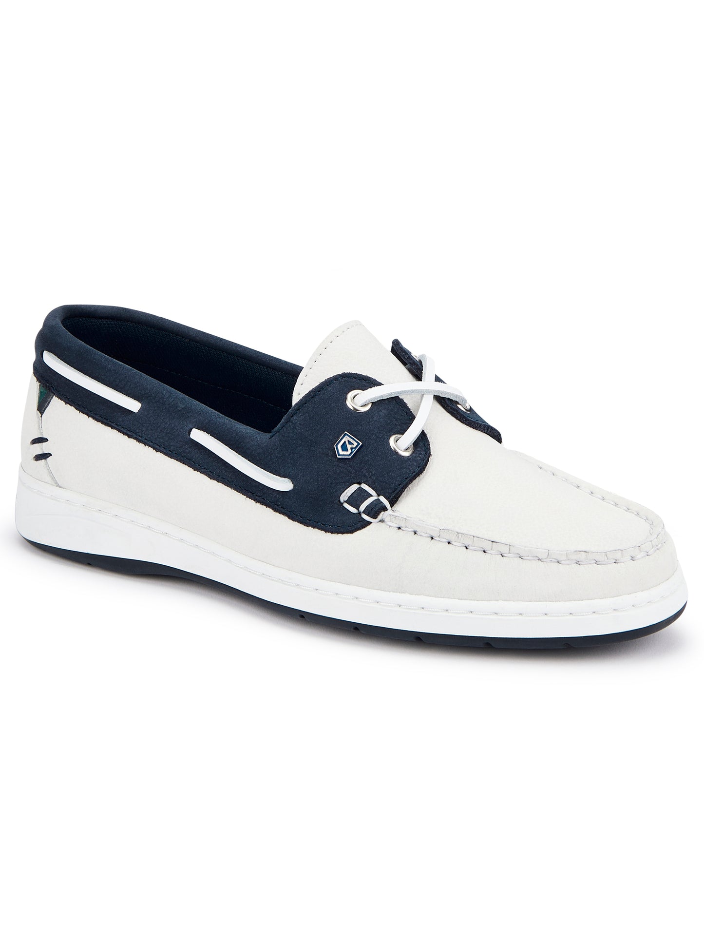 Marbella Deck Shoe White/Navy
