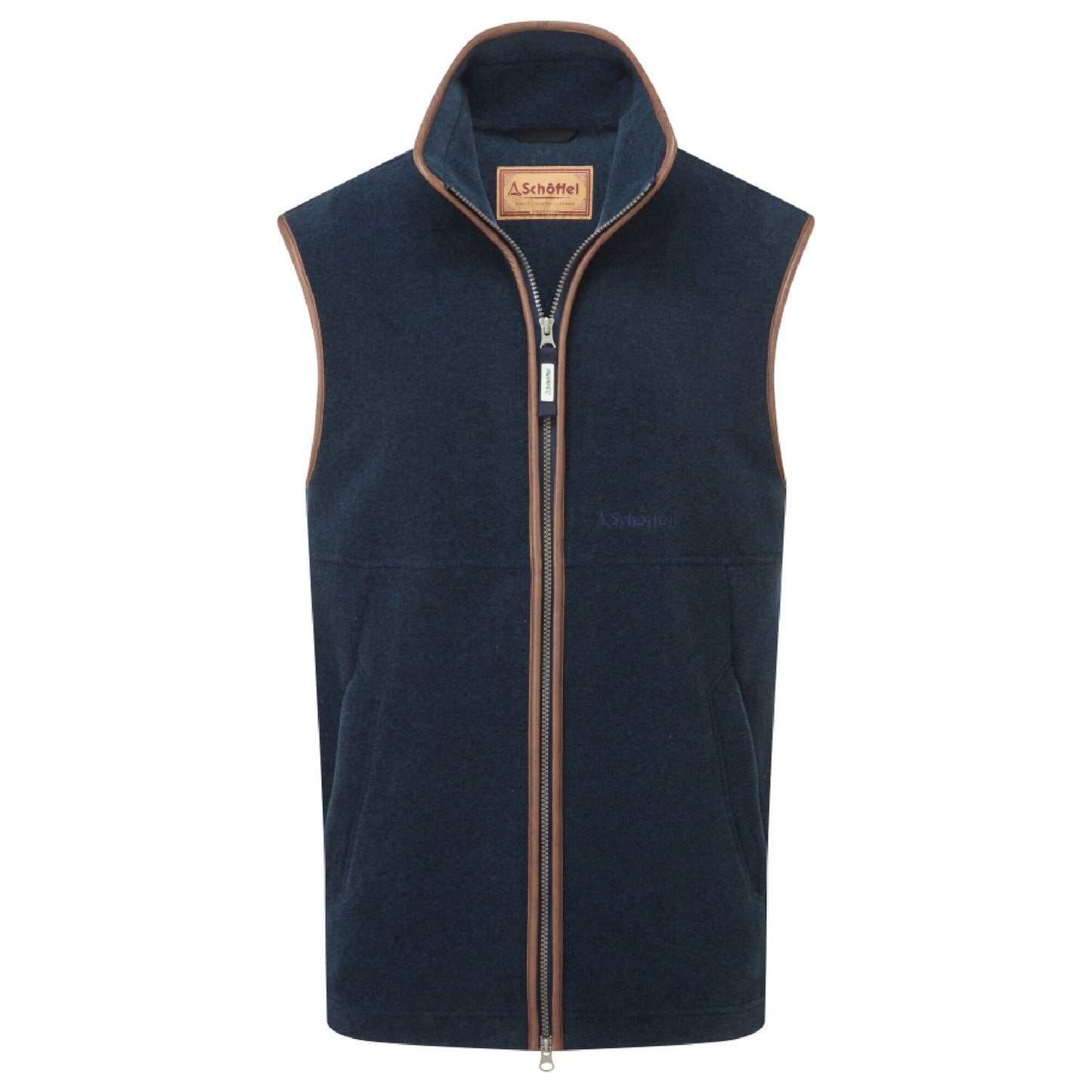 Oakham Fleece Gilet Petrol Blue