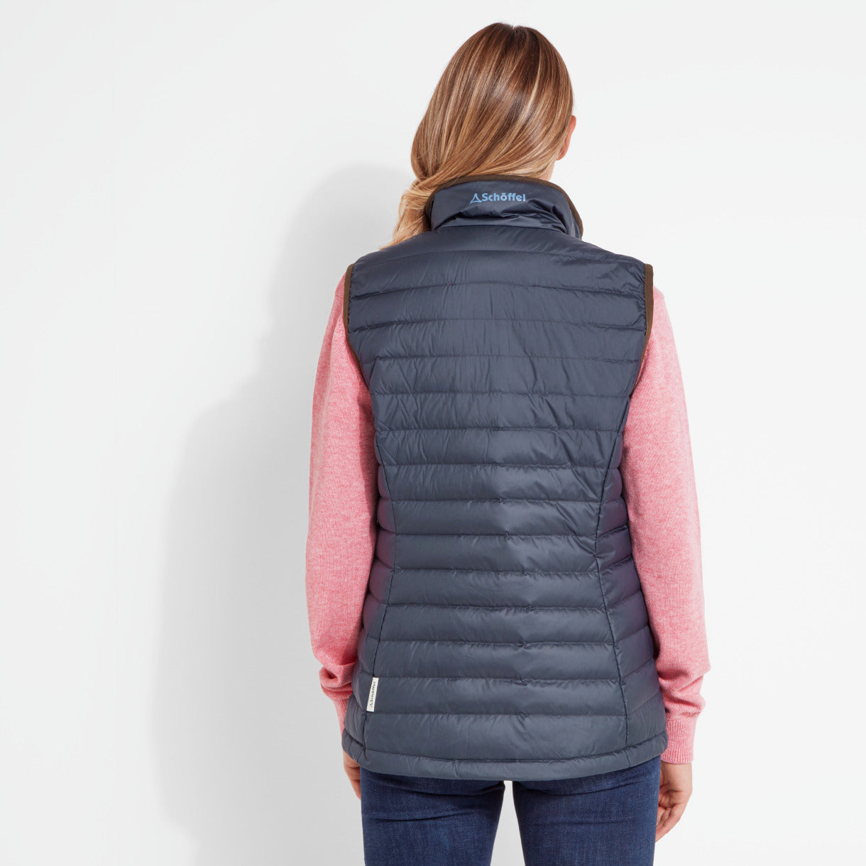 Launde Down Gilet Petrol Blue