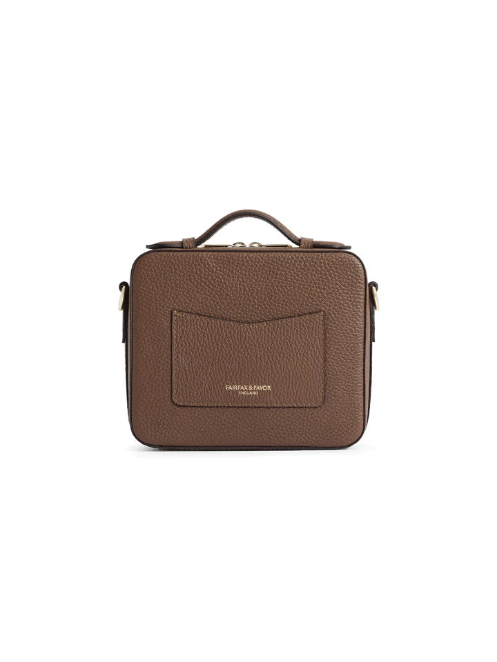The Buckingham Women's Crossbody Bag - Tan Suede