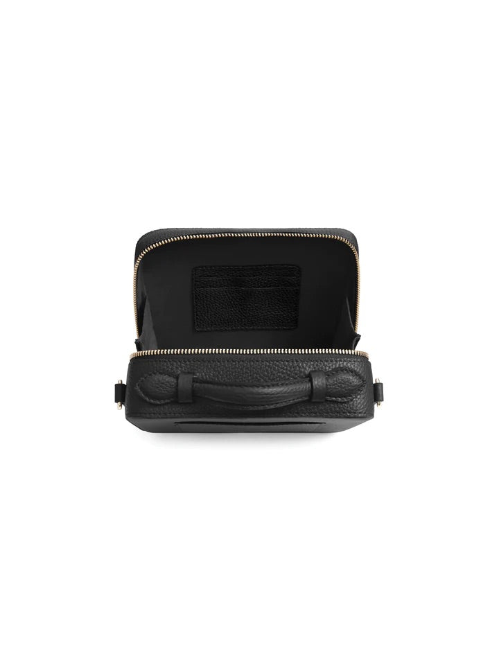 Ex Display The Buckingham Women's Crossbody Bag - Black Leather