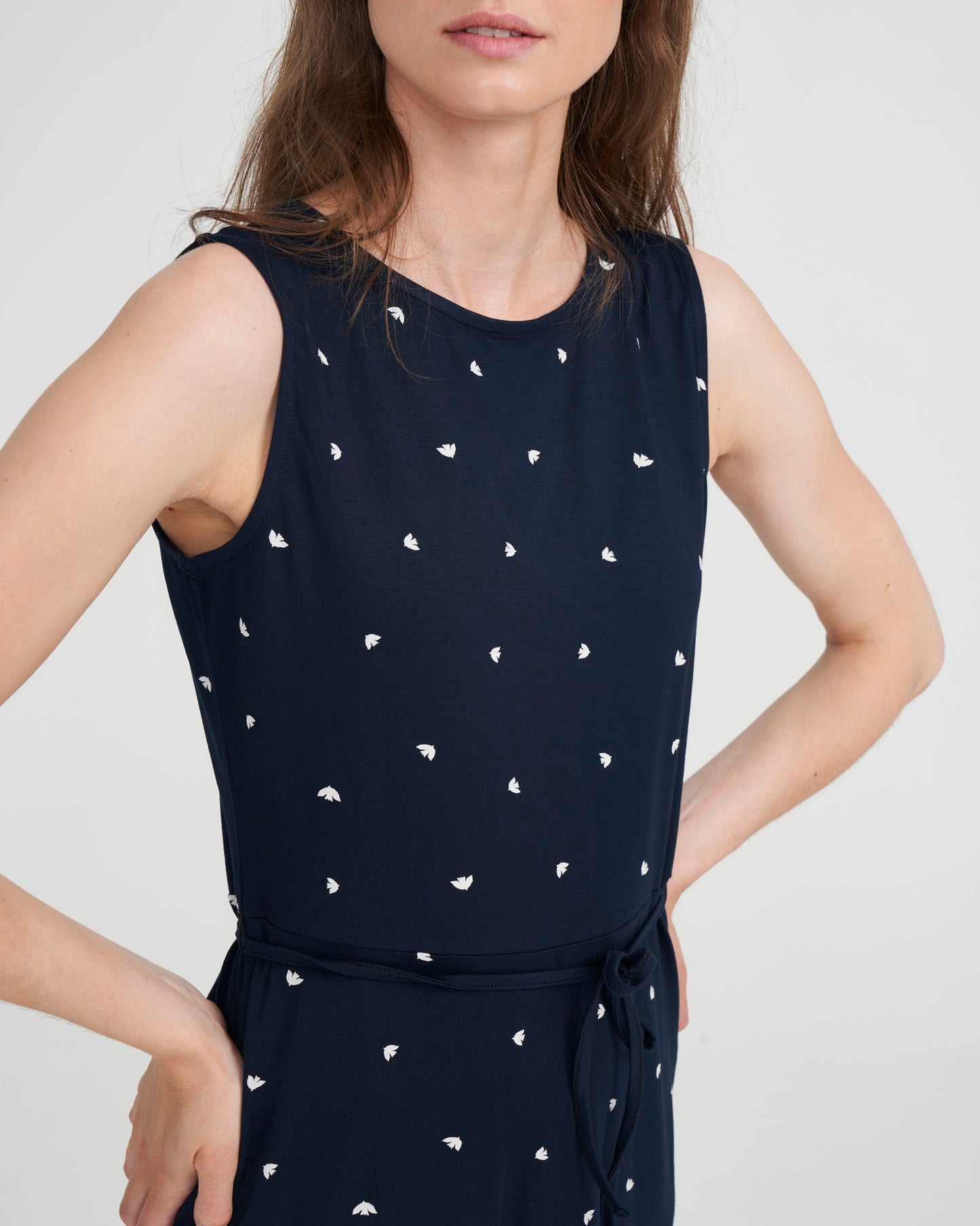 Jennie Navy Dress