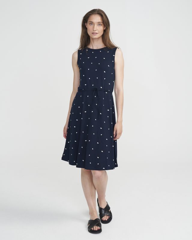 Jennie Navy Dress