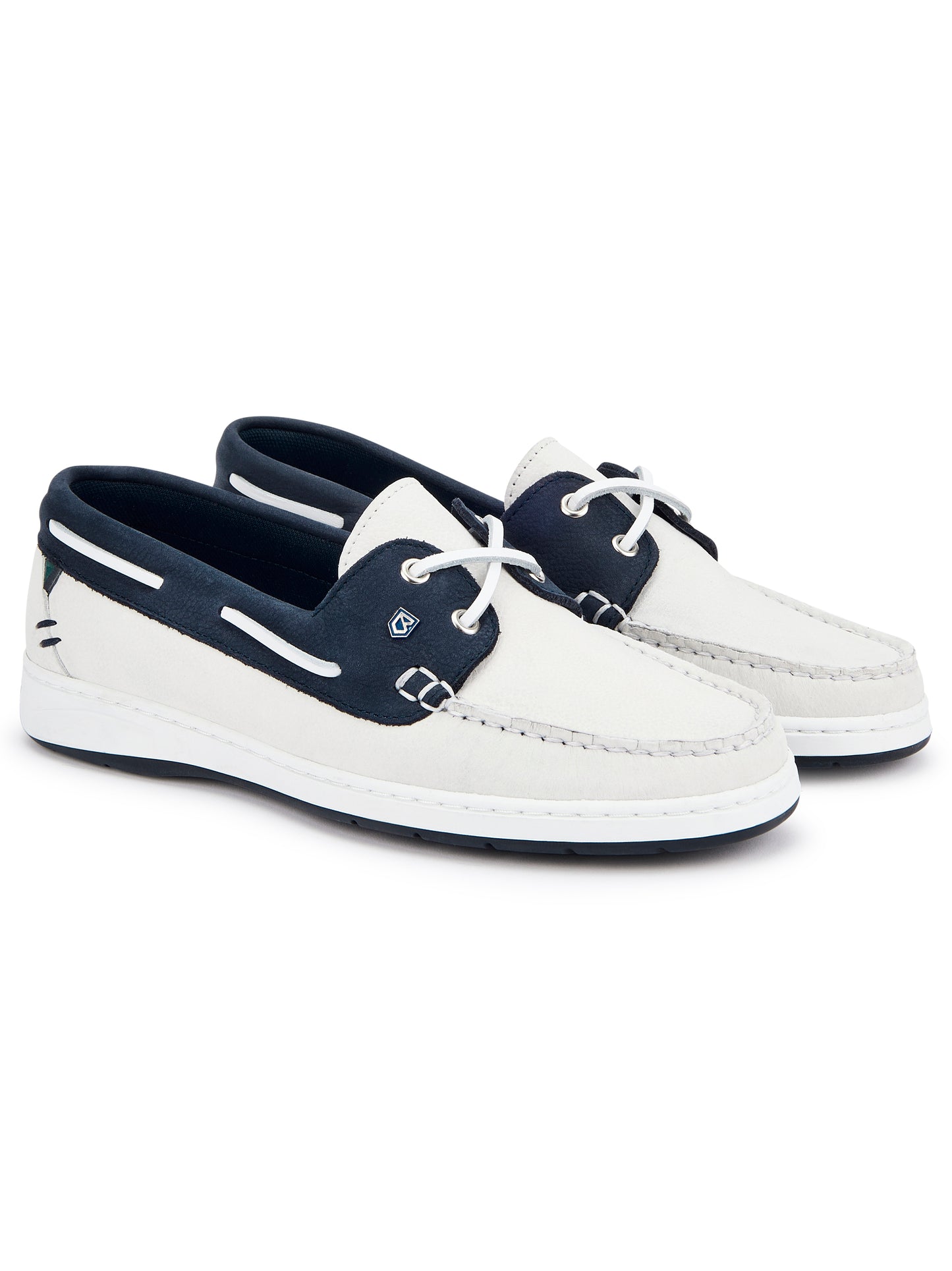 Marbella Deck Shoe White/Navy