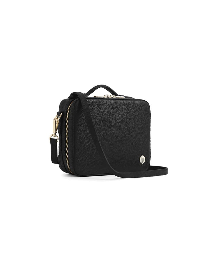 Ex Display The Buckingham Women's Crossbody Bag - Black Leather