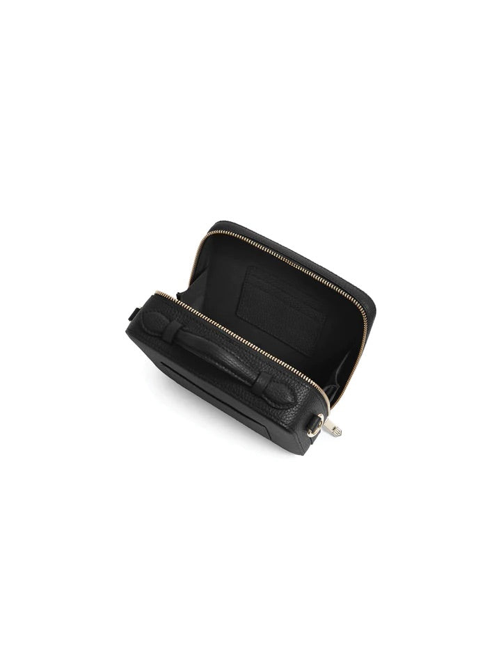 Ex Display The Buckingham Women's Crossbody Bag - Black Leather