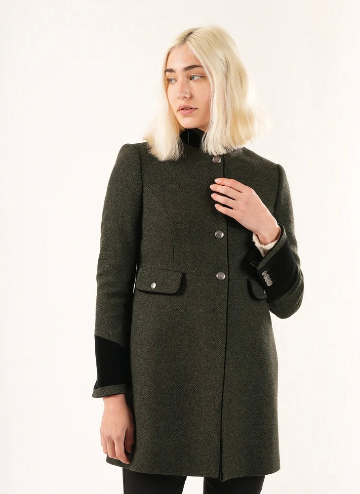 Savannah Khaki Wool Coat