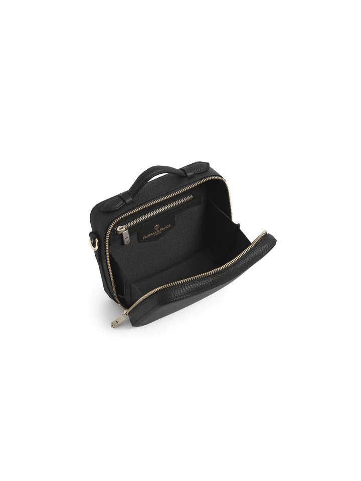 Ex Display The Buckingham Women's Crossbody Bag - Black Leather