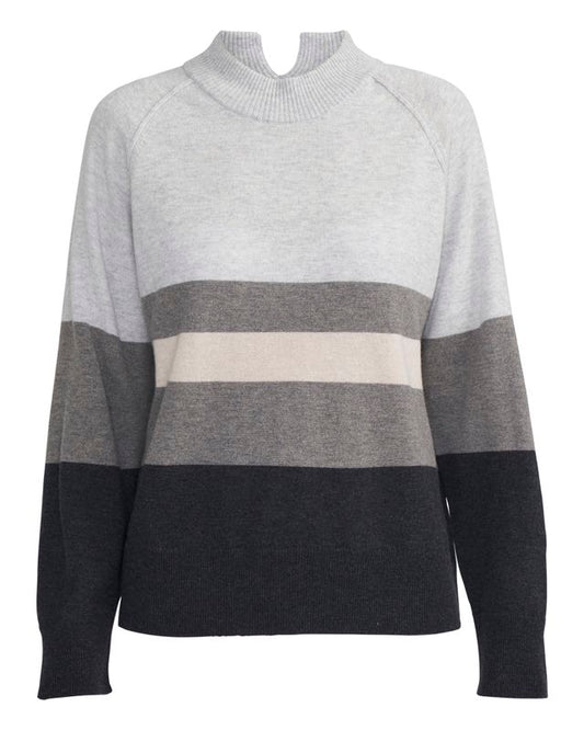 Blenda Raglan Marble Grey (Multi Colour)