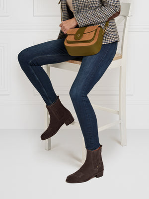 The Rockingham Chelsea Ankle Boot - Chocolate Suede