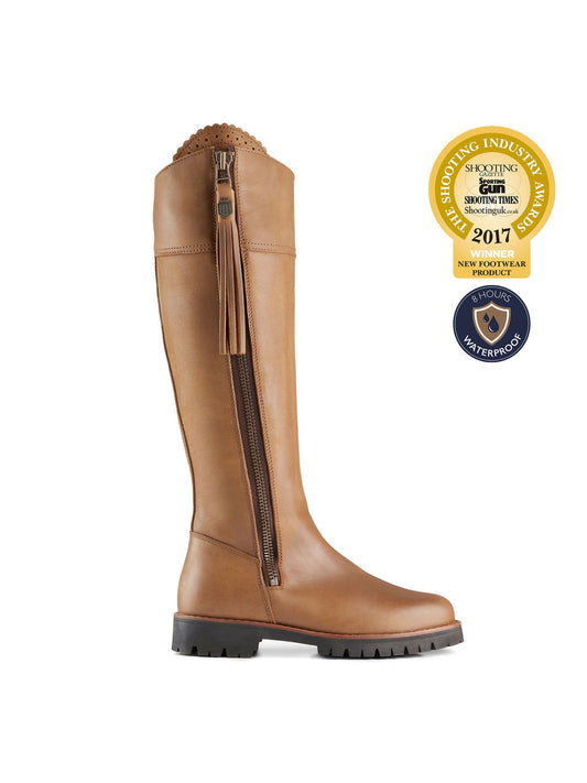 The Explorer Women's Waterproof Boot - Oak Leather, Narrow Calf