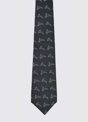 Lacken Silk Tie Navy