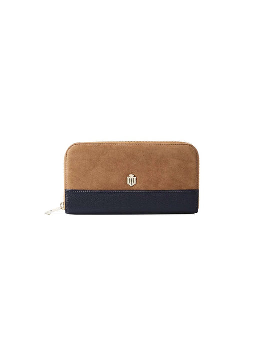 The Salisbury Women’s Purse Tan & Navy