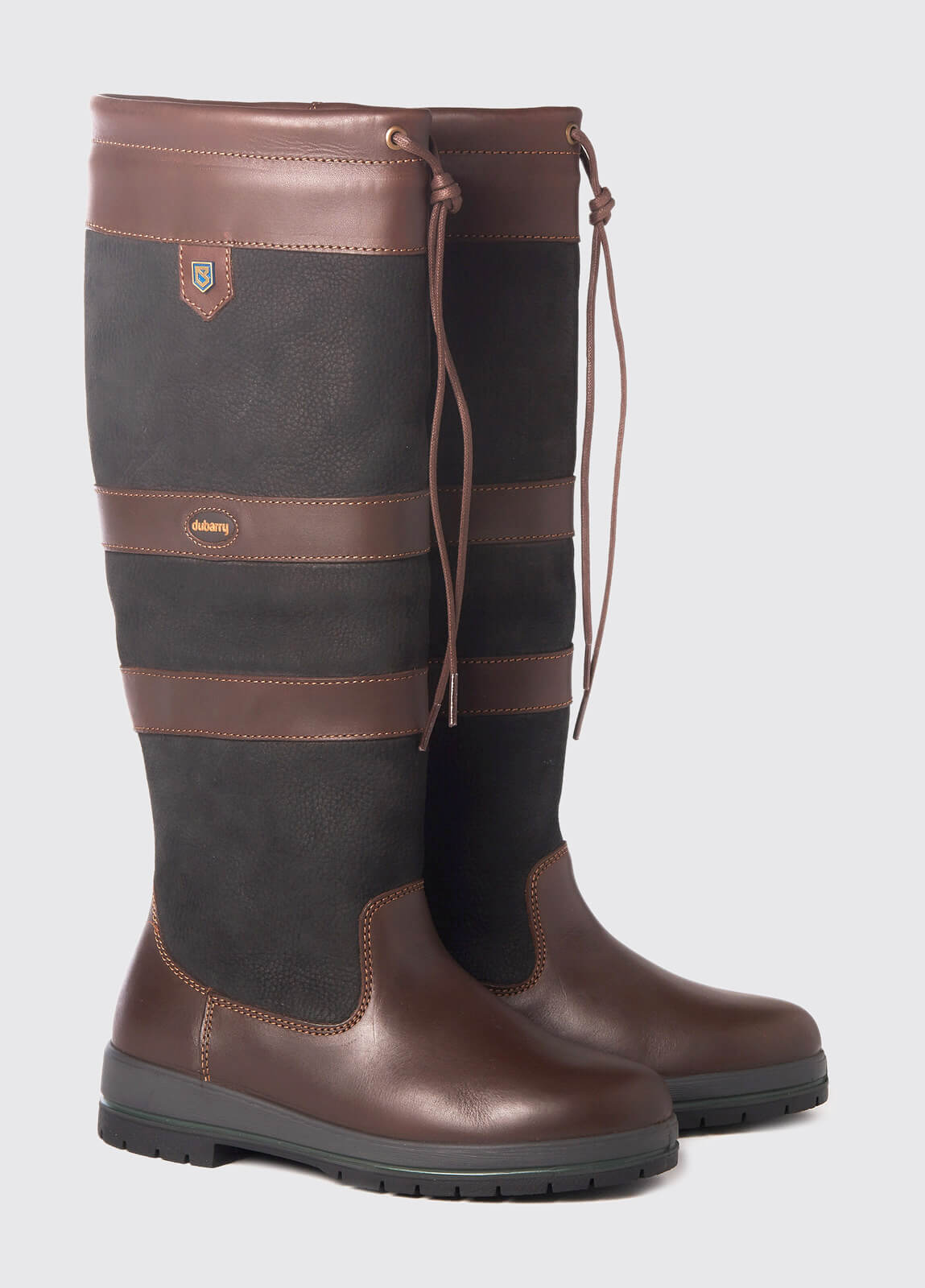 Galway SlimFit™ Country Boot - Black/Brown