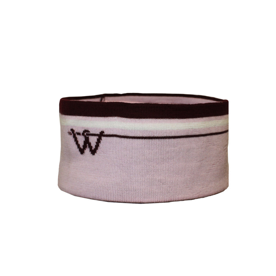Pin Headband Baby Pink/Burgundy/White