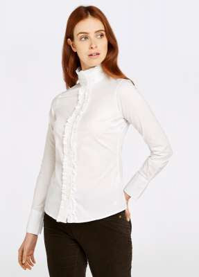 Chamomile Ladies Country Shirt White