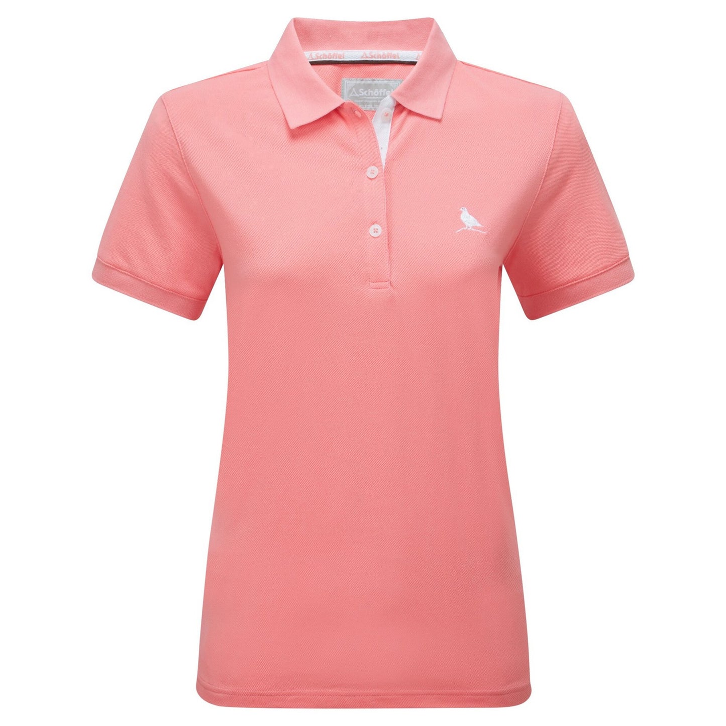 Ladies St Ives Polo Shirt Flamingo