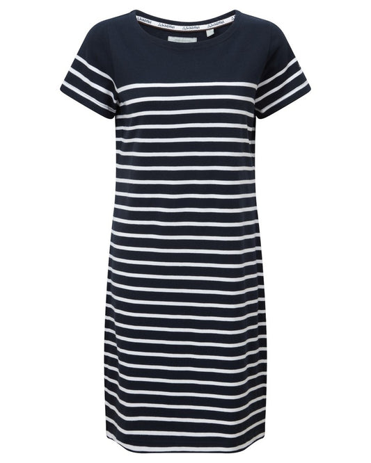 Beauport Dress Navy stripe