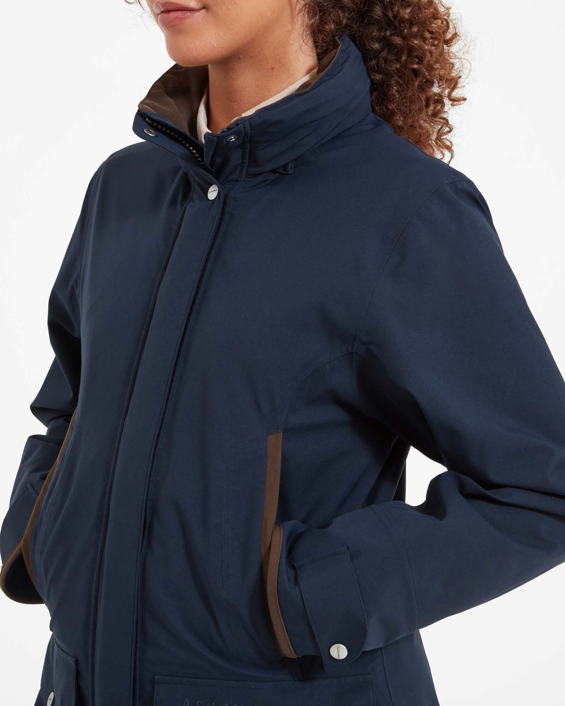 Teal Ultralight Coat True Navy