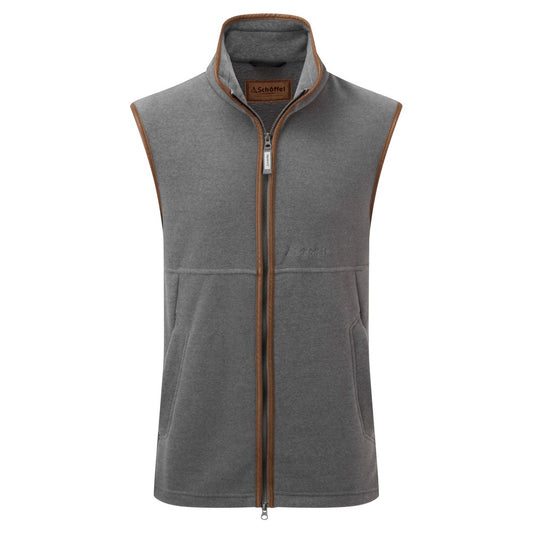 Oakham Fleece Gilet - Pewter