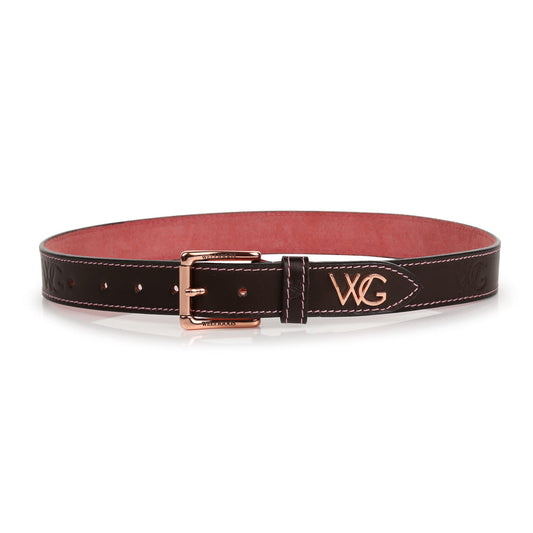 Leather Belt Mahogany