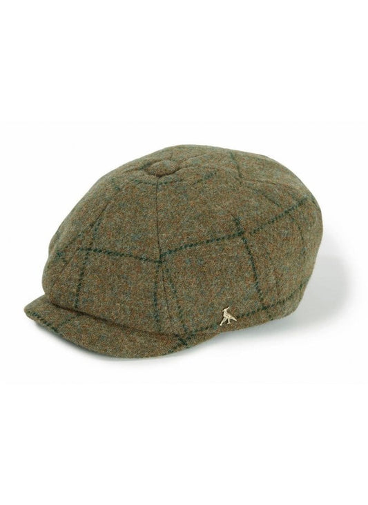 Felsham Baker Boy Cap Green
