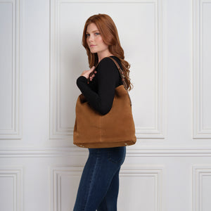 Ex-Display The Tetbury Women's Tote Bag - Tan Suede
