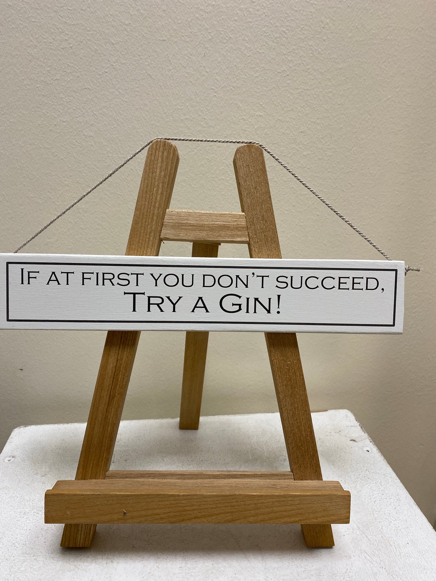 If At First You Don’t Succeed, Try Gin