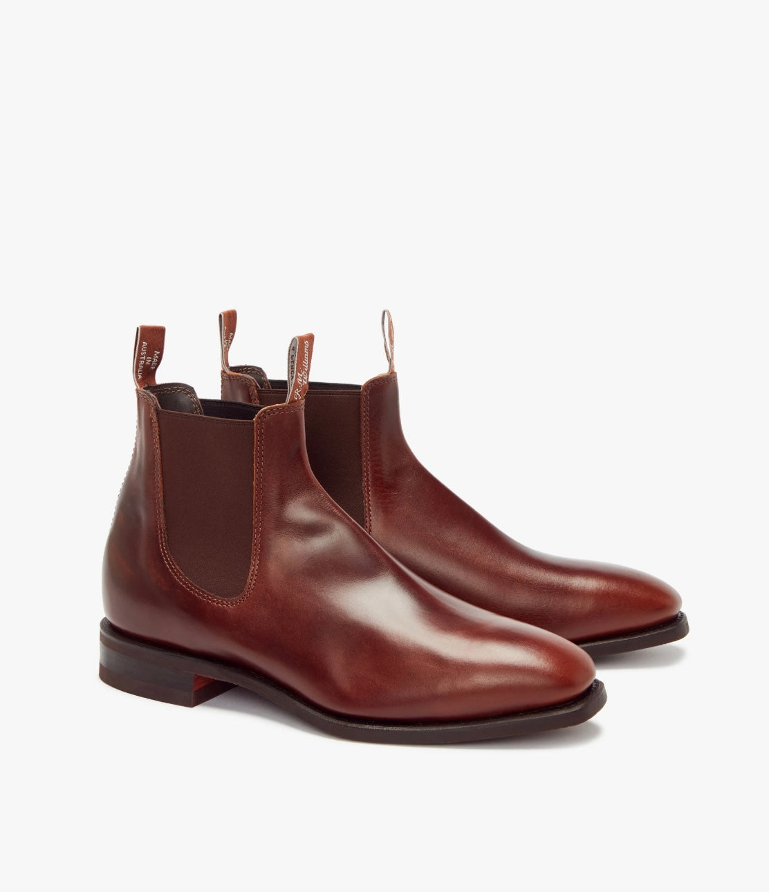 Comfort Craftsman Boots - Mid Brown