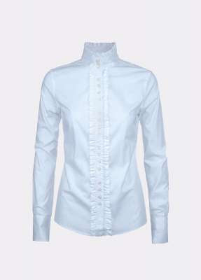 Chamomile Ladies Country Shirt-Blue