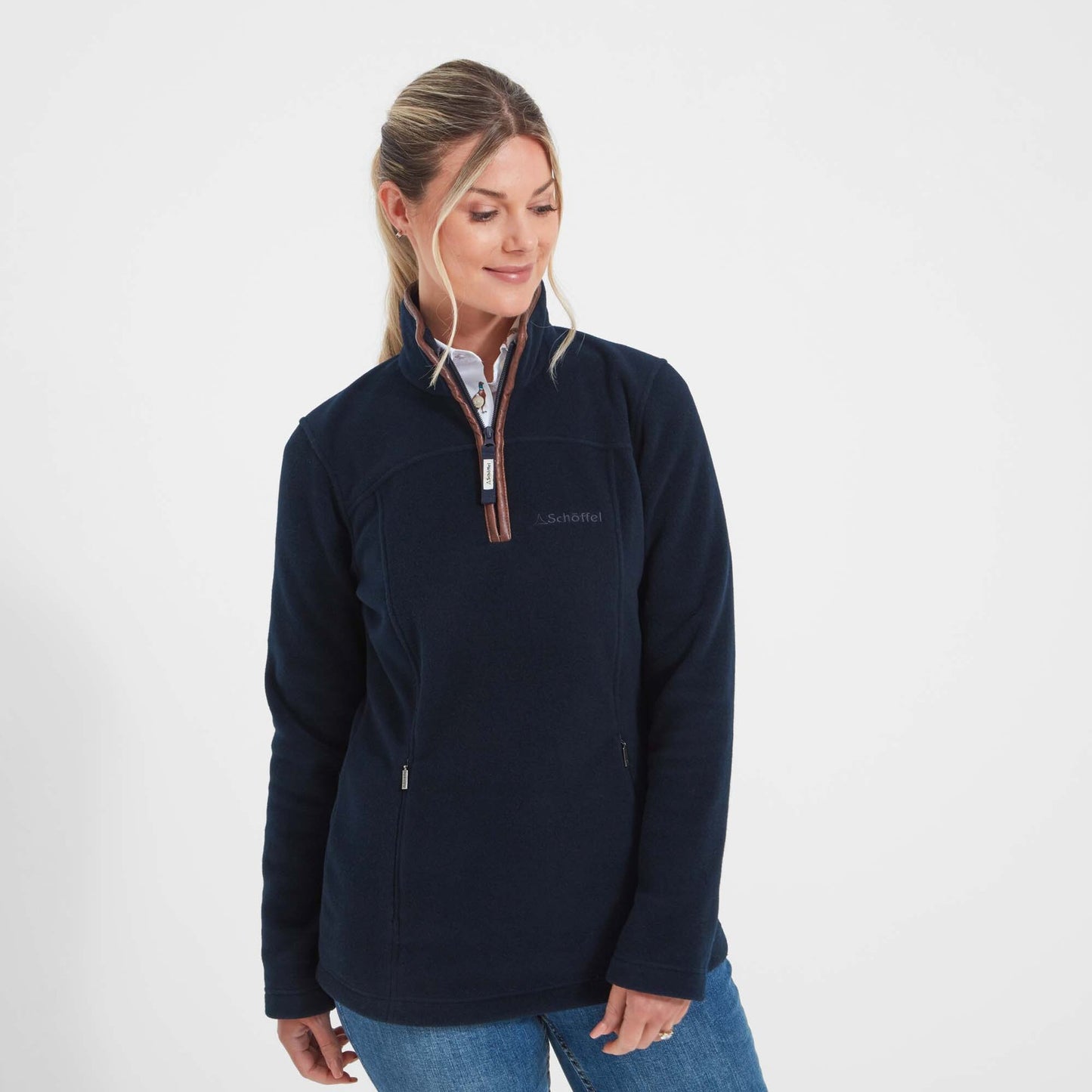 Tilton 1/4 Zip Fleece Navy