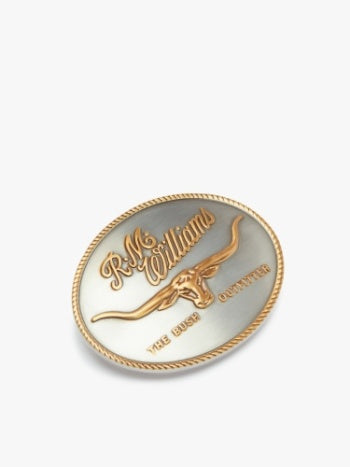 Trophy Buckle in Silver/Gold