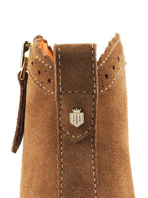 The Regina Women's Ankle Boot - Tan Suede