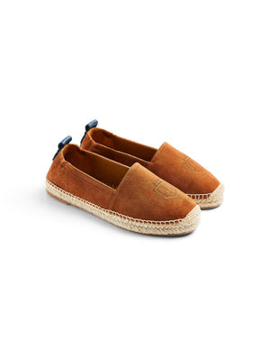 The Monaco Women's Espadrille - Tan Suede