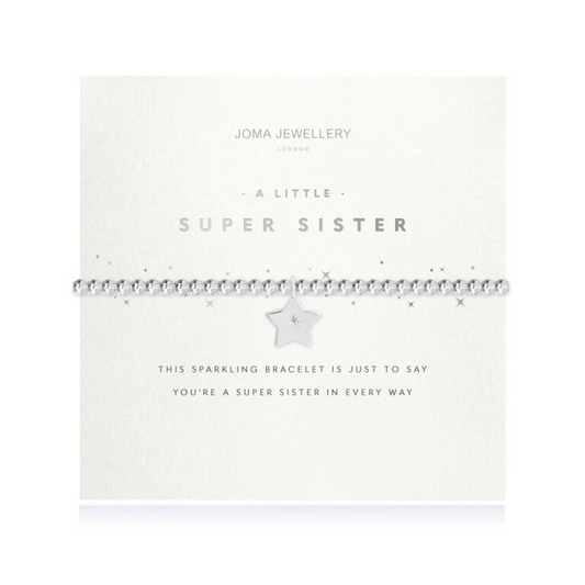 A Little 'Super Sister' Faceted Bracelet